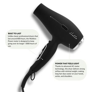 Weightless Power Hairdryer