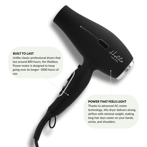 Weightless Power Hairdryer