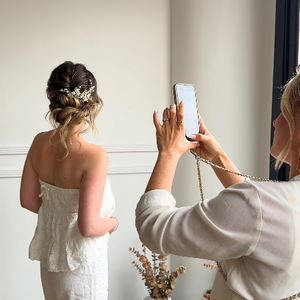 Romantic half-up & Low bun l  Rachel Riley